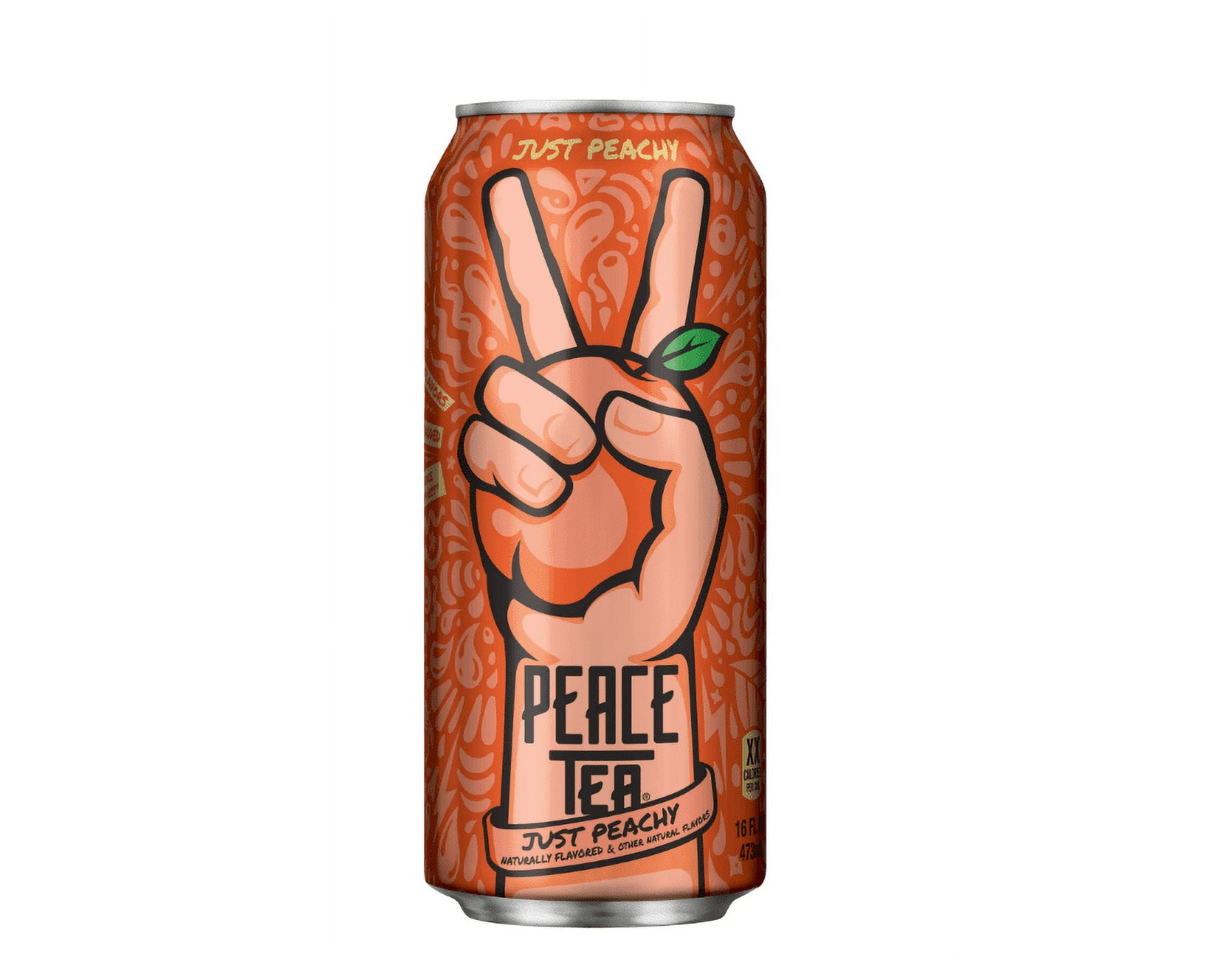 Peace Tea Just Peachy 16 fl oz - 12 Pack for Breakroom - Walmart