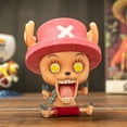 thumbnail image 2 of Q Version One Piece Luffy Usopp Nami Robin Chopper Sanji Brooke Ace Anime Hand-made PVC Figure Toys Model Doll, 2 of 7