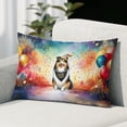 thumbnail image 2 of Hello 2025 Shetland Sheepdog Celebrates Happy New Year Firework Balloon Pillowcase Double Sided Sheltie Dog Lover Gifts Pillow Case Covers - 02024, 2 of 3