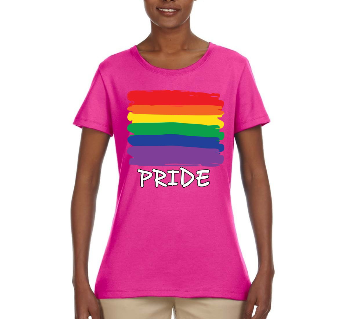 t shirts colors of gay pride flag