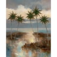thumbnail image 3 of Chiu, T.C. 20x24 Black Modern Framed Museum Art Print Titled - After the Rain I, 3 of 5