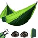 thumbnail image 1 of Hamaca de nailon impermeable ultraligera portátil, carga máxima de 1-2 personas 300 KG (270 * 140 cm) para viajar en el jardín, acampar y caminar Kuyhfg Bienvenido a Kuyhfg, 1 of 5