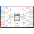 thumbnail image 4 of Collegiate - 68 Team Bracket Wall Poster with Push Pins, 14.725" x 22.375", 4 of 4
