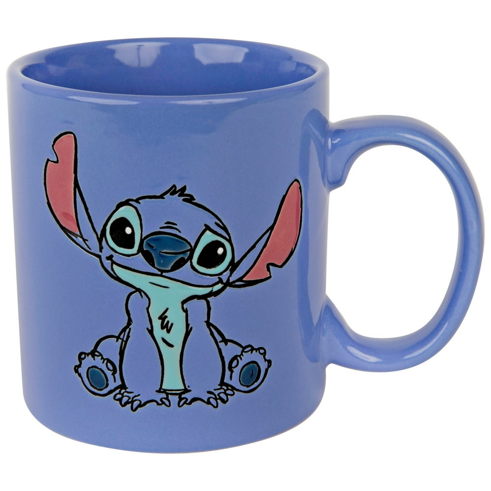 Lilo and Stitch Front and Back Sketch 20oz Ceramic Mug - Walmart.com