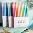 thumbnail image 2 of 10Pcs Colored Gel Pens Set Kawaii 0.4mm For Notes Journal Planner Office School Stationery, 2 of 7
