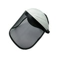thumbnail image 2 of Gorra de protección facial perfecl para registro forestal y jardín visera de malla ajustable, 2 of 8