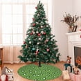 thumbnail image 7 of Yiaed Kiwi Fruit Print Christmas Tree Skirt , Tree SkirtsTree Mat for Christmas Winter Holiday Indoor Decorations-48", 7 of 7