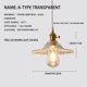 thumbnail image 5 of E27 Vintage Hänglampa Retro Glas Hänglampa Lampskärm för E27 Glödlampor Taklampa Hänglampor, 5 of 5