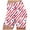 Red F, variant on Stamzod 4Th Of July Shorts for Women Omens Printed Yoga Leggings Fitness Running Gym Ladies Solid Sports Active Three Minutes Pants Red XXXL