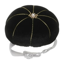 Uxcell Wrist Pin Cushion Wristband Sewing Pincushion Polyester Pin Holder, Black