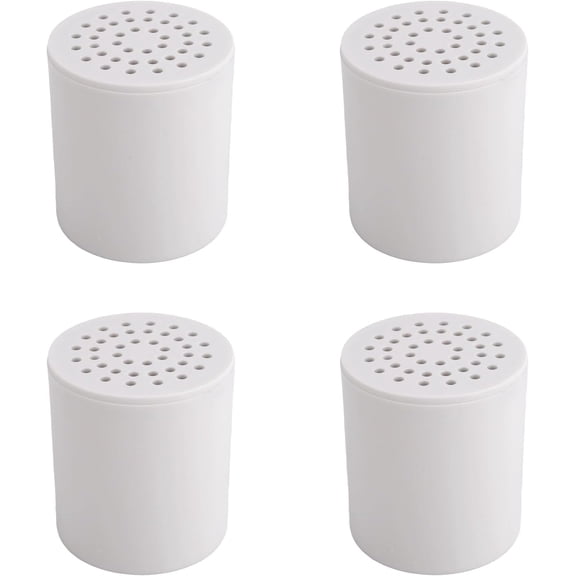 4pcs 30 Stage High Output Shower Filter Cartridge Replacement, Universal Hard Water Filter Cartridge for Shower Head with Enhanced Filtration