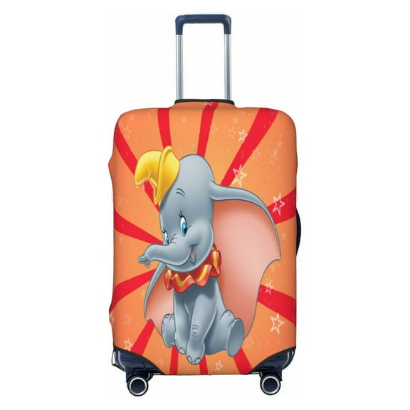 Dum-b Luggage Suitcase Covers Elastic Washable Cartoon Luggage Protector Travel Suitcase Protective Cover for Kid And Adult