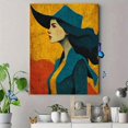 thumbnail image 4 of Retro Western Cowgirl Canvas Wall Art, Trendy Dorm Room Art Print, Vintage Country Style Home Wall Decor, 4 of 8