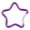 Purple, variant on Star Shaped Carabiner Clip – Aluminum Alloy, Spring Lock for Backpack/Camping