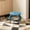 Blue, variant on Rolling Low Foot Stool With Universal Wheels, Household Multi-Purpose Short Shoe Changing Bench, Mobile Lazy Floor Seat For Home Daily Use