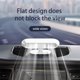 thumbnail image 4 of Teissuly Clearance General Vehicle-Mounted Dual-Turbine Large Wind Power SIlent Mini Electric Fan Charging Leafless Fan Suitable For Vehicle-Mounted/Office Desktop(White, Free Size) Teissuly WER2023081600668, 4 of 8