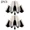 Apricot-2PCS, variant on Inverted Reverse Folding Umbrella UV Protection Rain Sun Umbrella with Reflective Safety Stripe Compact Portable Travel Umbrella for Outdoor Use