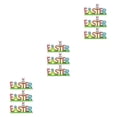 thumbnail image 1 of Adornos de Madera Monstrate 2 Juegos Decoraciones de Pascua JM00280, 1 of 6
