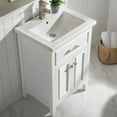 thumbnail image 2 of Design Element Cameron 24" Single Sink Vanity In White, 2 of 8