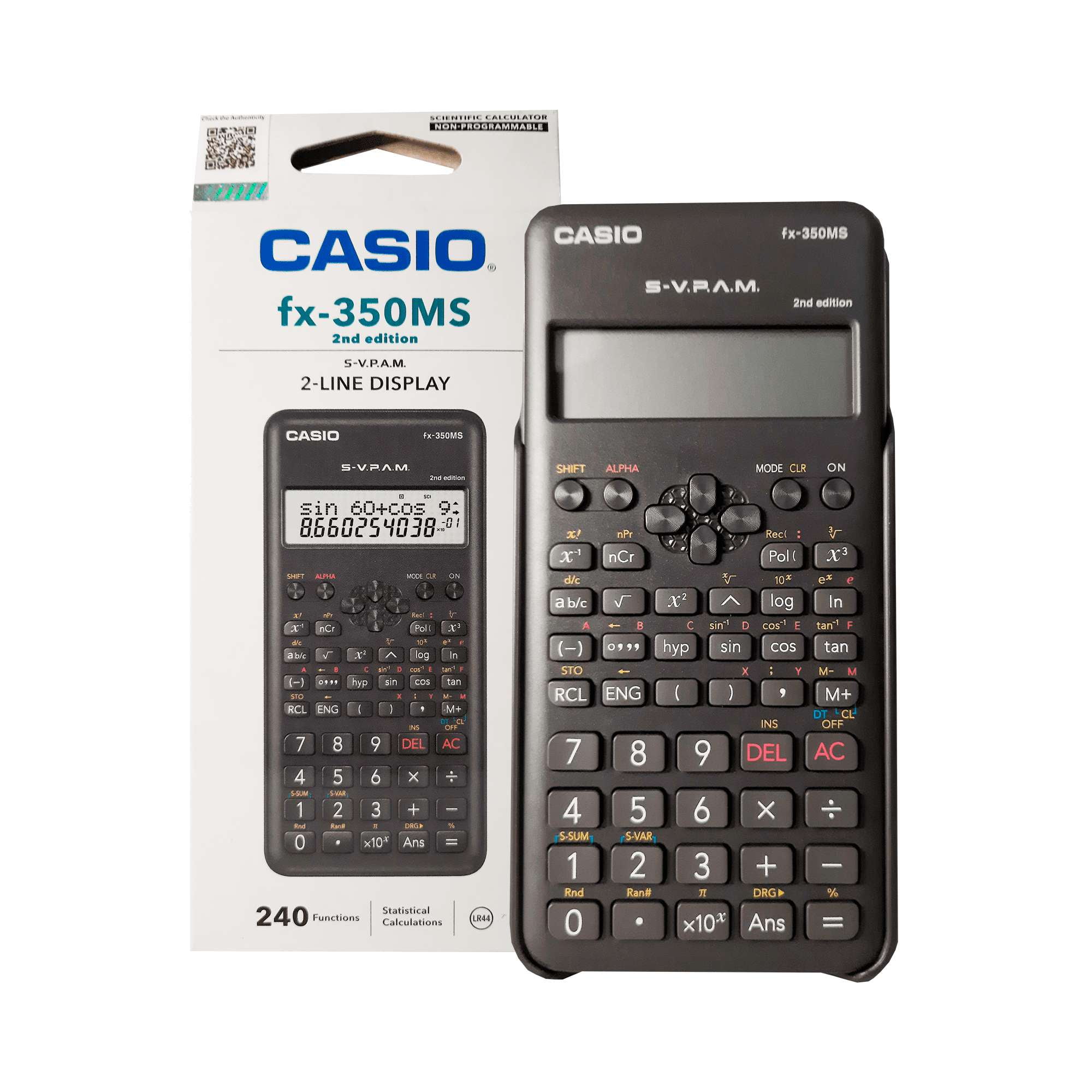 Calculadora Cientifica Fx 350ms2 Casio Casio Lider.cl