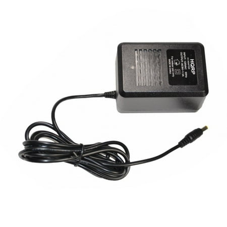 HQRP AC Adapter for DigiTech Whammy Pedal I / Whammy Pedal II / Whammy 4 Guitar multi effects pedals, Power Supply Cord + HQRP