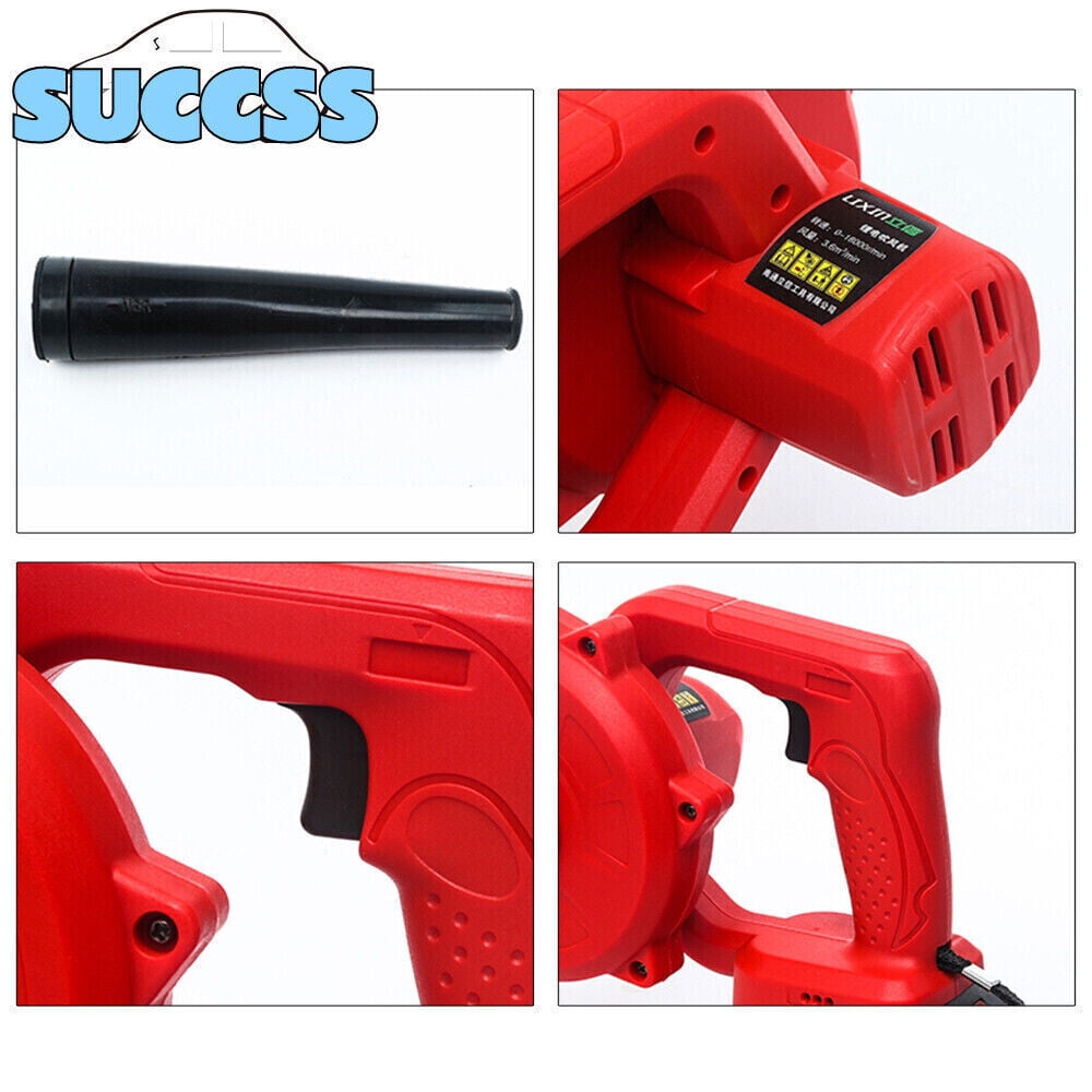 Cordless Leaf Blower with 20V 12800mAh Battery – Lightweight, Powerful Brushless Motor, Adjustable Wind Speed, and Multi-Use for Yard and Home Cleaning
