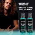 thumbnail image 3 of Viking Revolution - Sea Salt Spray for Hair Men - Surf Men Hair Spray to Add Volume & Texture - 2 Packs, 8 Oz, 3 of 6