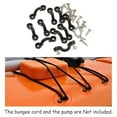 thumbnail image 3 of Langgg 10Pcs Deck Rope Buckle C-Type Buckle with 20 Pcs Screw Nylon Humpback Buckle Kayak Handle Buckle, 3 of 6