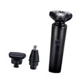 thumbnail image 3 of Afeitadora eléctrica para hombres, recortadora eléctrica de pelo de nariz y patillas, herramienta de afeitado portátil, afeitadora de barba para el ho, 3 of 8