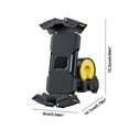 thumbnail image 3 of Motorcycle Mobile Phone Navigation Support Adjustable Anti-Vibration Universal Bike Handlebar Mount 360 Degree Rotation Secure Phone Holder, 3 of 6