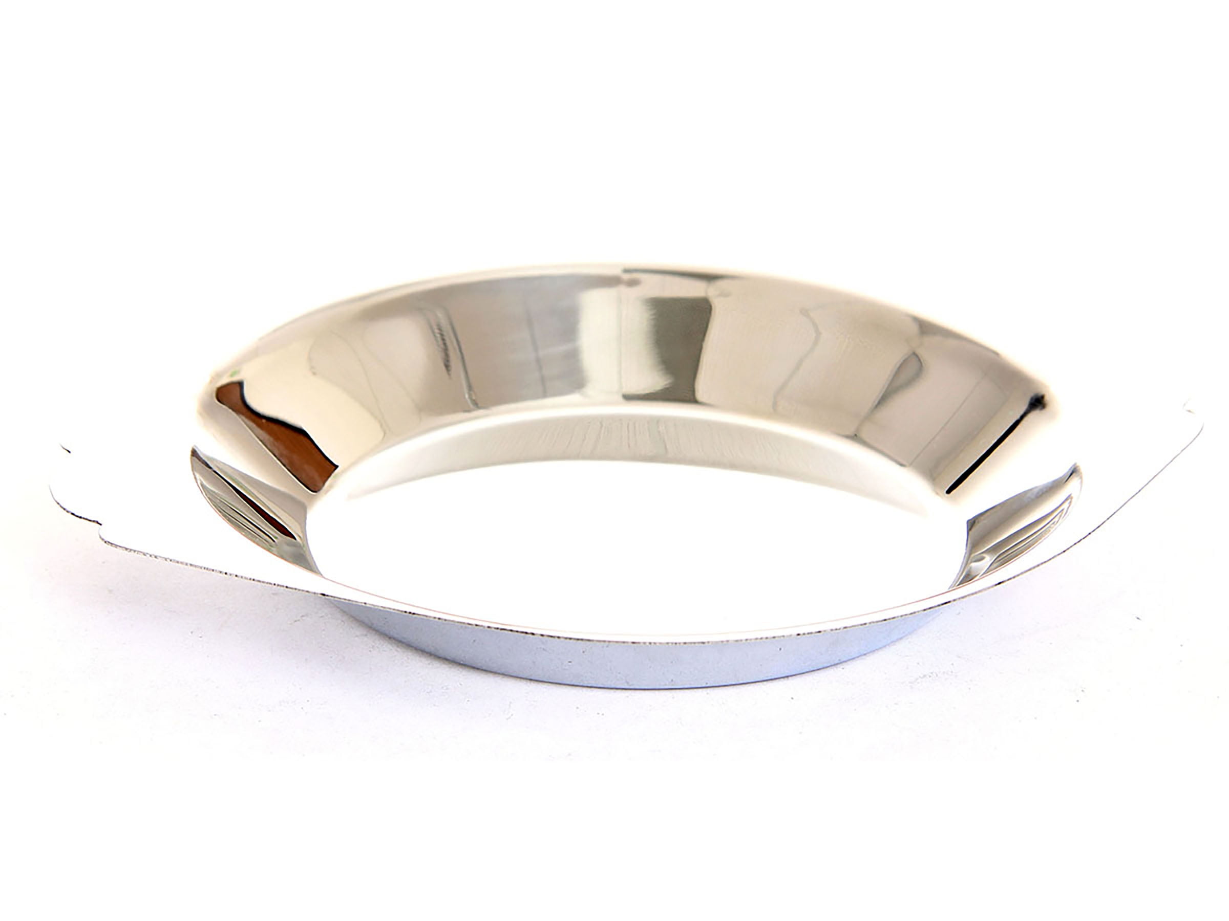 6 Pack of Au Gratin Dish 10 Ounce Round Stainless Steel 10 Ounce