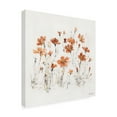thumbnail image 3 of Trademark Fine Art Lisa Audit Wildflowers III Orange Canvas Wall Art - 18x18, 3 of 5