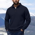 thumbnail image 6 of Enjoytime Mens Quarter Zip Sweatshirt Fall Winter Warm Stand Collar Long Sleeve Casual Pullover Sweatshirts, 6 of 8