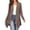 Brown, variant on Womens Casual Open Front Cardigan Long Sleeve Irregular Hem Lightweight Loose Drape Tops for Fall Daily Outfits