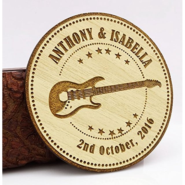 50 Custom Engraved Wooden Magnets Rustic Wedding Save The Date Wood Magnets Persoanlized Gift