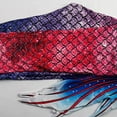 thumbnail image 6 of iEFiEL Womens Halloween Mermaid Costume Shiny Fish Scales Leggings Stretchy Gym Running Tight Pants Pink&Purple S, 6 of 7