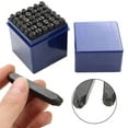 thumbnail image 4 of Heavy Duty Alphabet and Number Steel Stamp Punching Punch Kit 36pcs Set, 5mm Steel Punch Set for Carving and Stamping Projects, 4 of 7