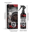 thumbnail image 2 of Powerful Rust Remover Spray for Wheels | Easy Application, Long-Lasting Protection, Suitable for Car & Motorcycle Wheel Hubs, Non-Damaging, 2 Pack, 2 of 5