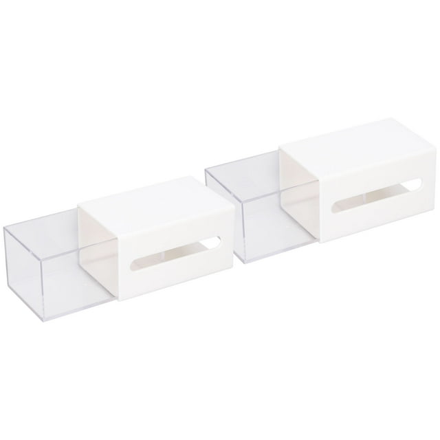 Caja de almacenamiento adhesiva, caja de almacenamiento montada en la pared Organizadores de suministros para el dormitorio Estuche organizador adhesivo Mejore su experiencia