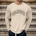 thumbnail image 2 of Zylarhe Men T Shirts Male Autumn And Winter Fashion Printed Round Neck Long Sleeve T Shirt Retro Full Print Tops Mens Compression Shirts, 2 of 4