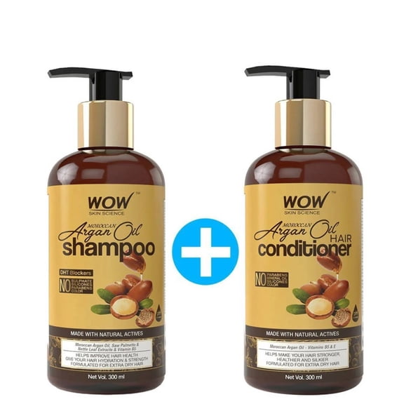 Wow Skin Science Moroccan Argan Oil Shampoo 300ml