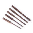 thumbnail image 3 of Ymiko Drill Set Wall Triangular Drill Bits 3MM 4MM 5MM 6MM 8MM Home Hardware JK, 3 of 8