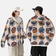 thumbnail image 4 of Lsque Vintage Botanical Butterfly Art UPF 50+ Lightweight Sun Protection Men's Women's Long Sleeve Shirt, Hoodie Performance -Medium, 4 of 9