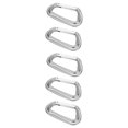thumbnail image 4 of Mosquetones de escalada Jadeshay 5 piezas aleación de aluminio anillo en D A, 4 of 8