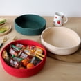 thumbnail image 3 of EIMELI Storage Basket Storage Basket Stackable Large Capacity Simple Design Decorative Woven Cotton Rope Baskets for Bedroom, 3 of 6