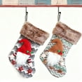 thumbnail image 4 of Santa Candy Sock Hanging Ornament For Festive Party Hangs Home Holiday Seasonal Banner Art, 4 of 4