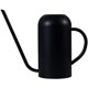 thumbnail image 1 of Songhg - Regadera de boquilla larga de metal de 40 oz/1,3 l, regadera de acero inoxidable para plantas de interior y exterior, negro mate, 1 of 8