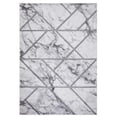 thumbnail image 1 of Concard Global Trading 80767 8 x 11 ft. Bellucci Geometric Area Rug, Silver, 1 of 1