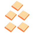 thumbnail image 1 of Trimmer Air Filter, 5PCS Trimmer Air Filter Panel Exquisite Workmanship Durable Perfect Fit  For Gardening, 1 of 8