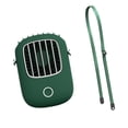 thumbnail image 2 of Ventilador de cuello Ventilador de refrigeración colgante eléctrico recargable USB Refrigerador de aire portátil ajustable, Verde Inevent HA004916-02B, 2 of 6